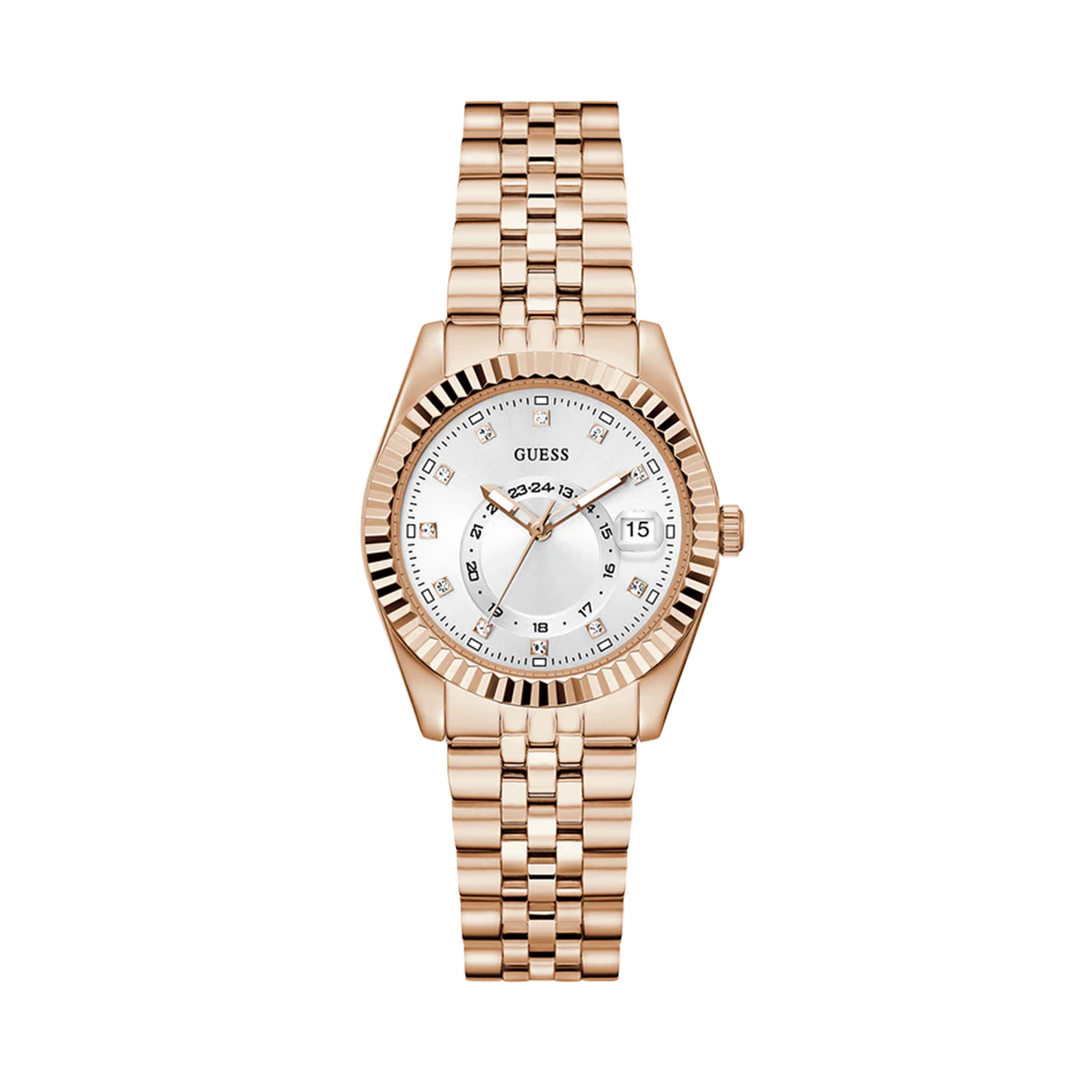 MONTRE GUESS FEMME SIMPLE ACIER